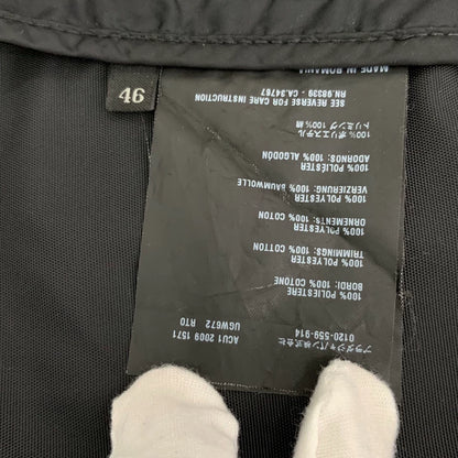 Prada Black Zip-Up Jacket Size 46