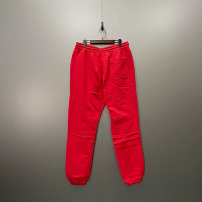 Red Logo Sweatpants with Drawstring
