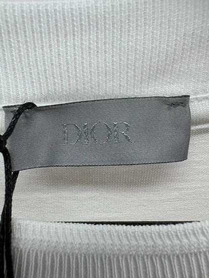 Dior Valentine's Day Rose Embroidered T-Shirt