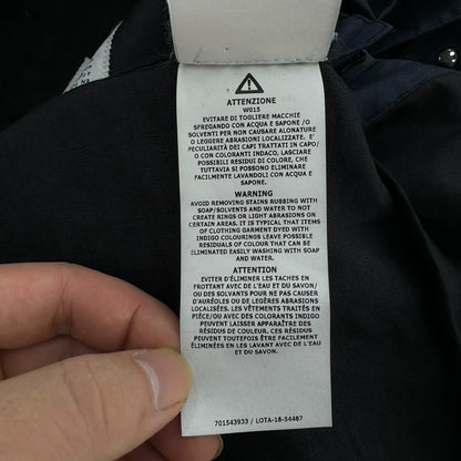 Stone Island Blue Nylon Coat XL