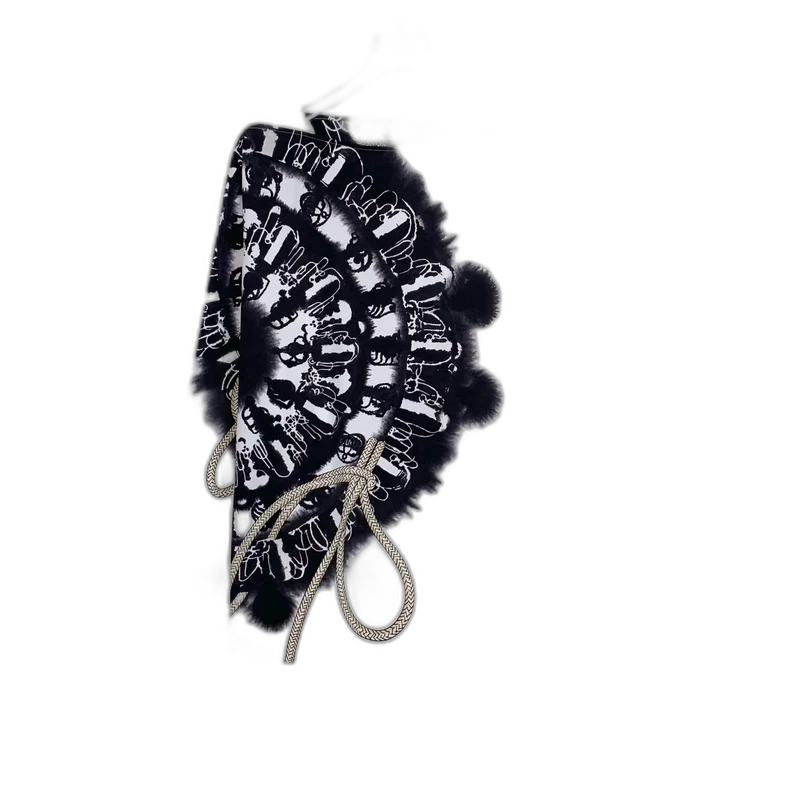 Hermes White Rope Pattern Long Sleeve Shirt