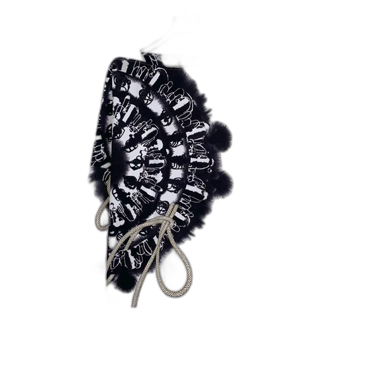 Hermes White Rope Pattern Long Sleeve Shirt