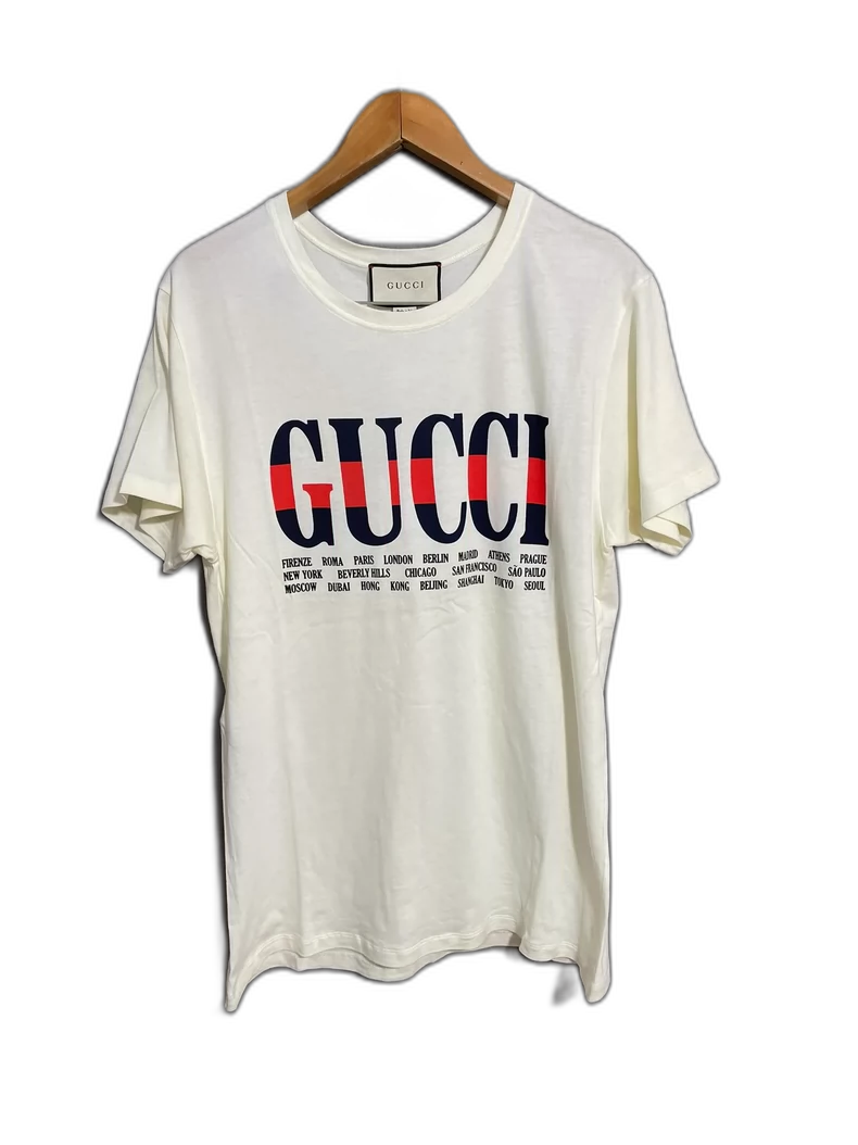 Gucci Logo Print Short Sleeve T-Shirt