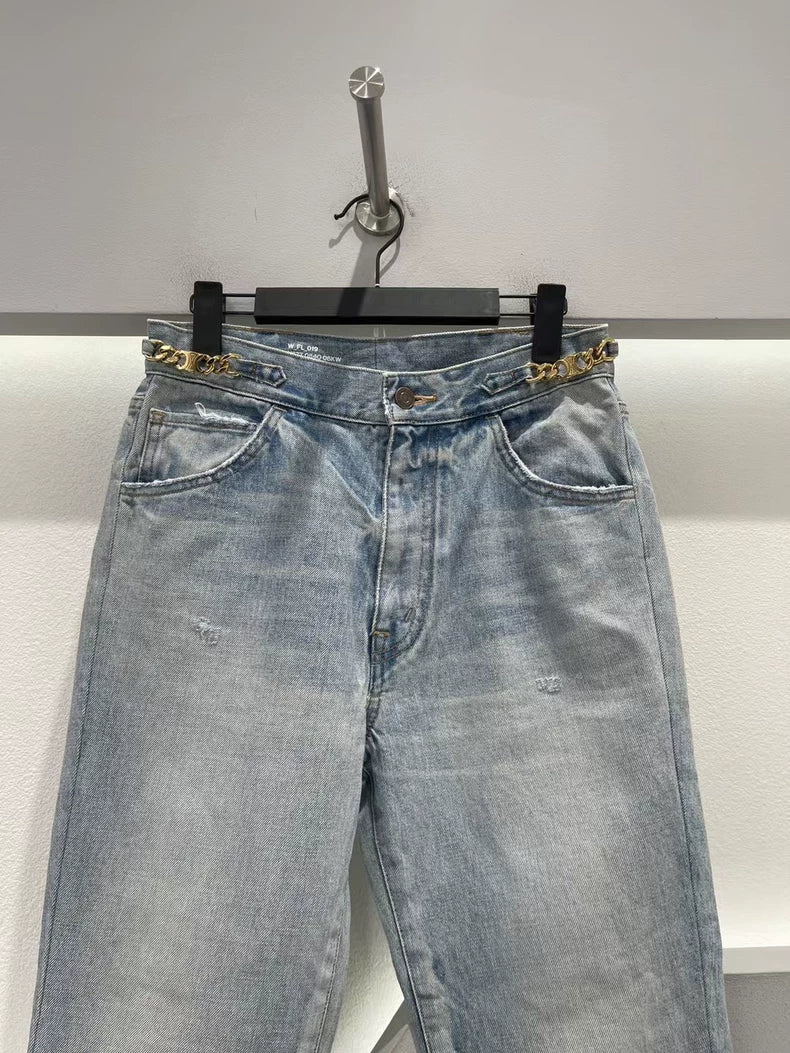 Celine Arc de Triomphe Denim Pants-yf