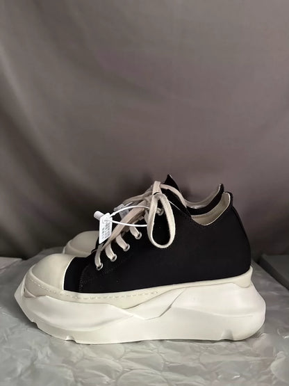 Rick Owens Platform Sneakers Black Size 39-yf