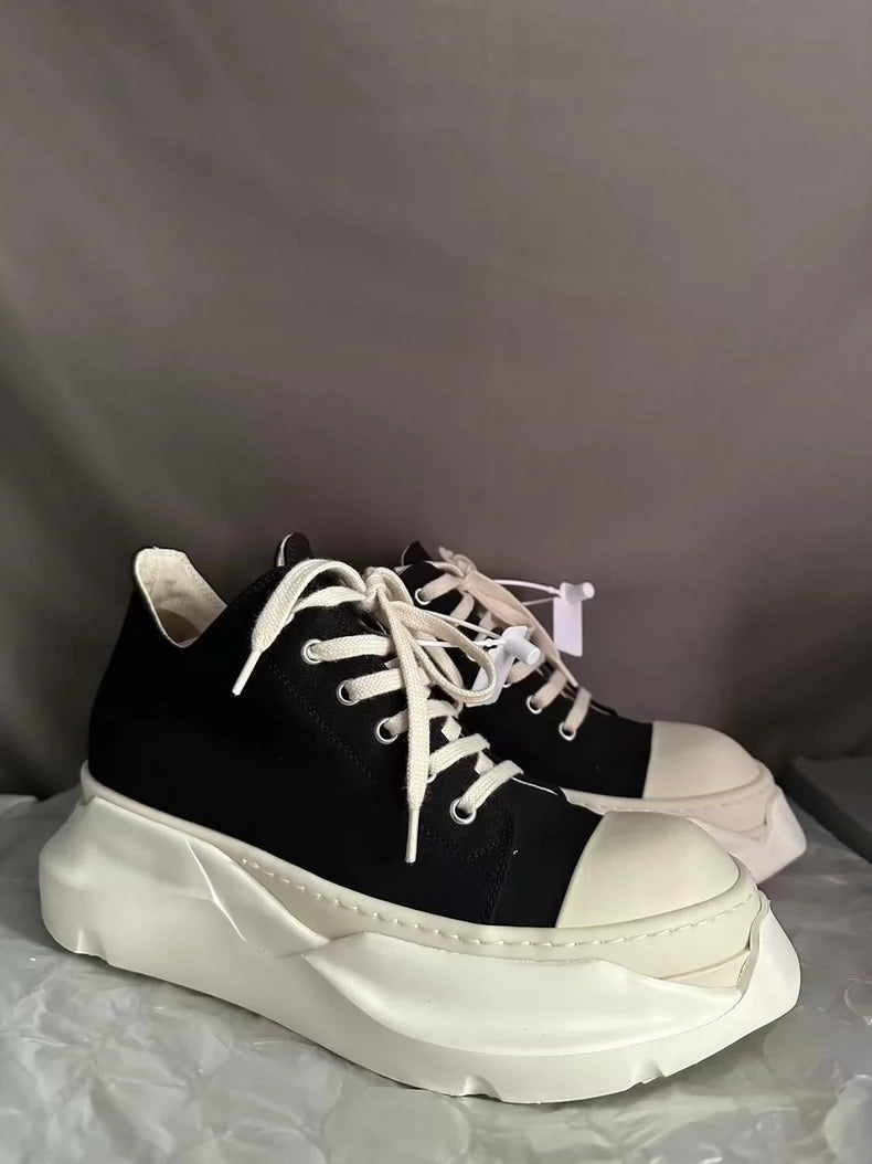 Rick Owens Platform Sneakers Black Size 39-yf