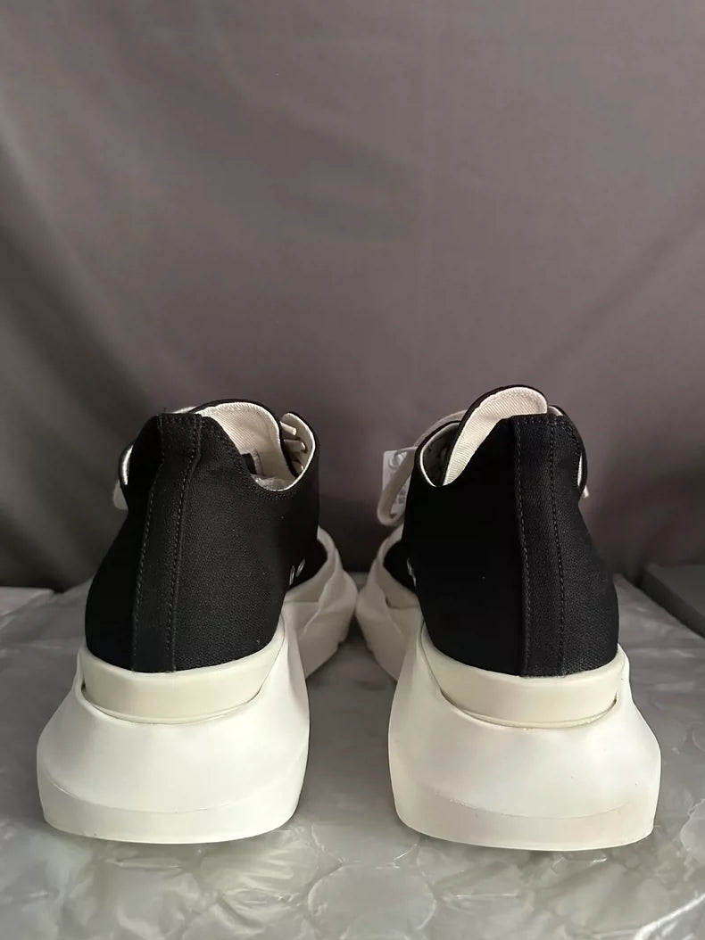 Rick Owens Platform Sneakers Black Size 39-yf