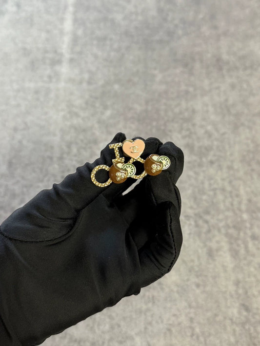 Chanel Coconut Design Brooch-yf