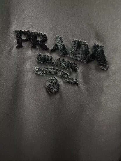 Prada Long Sleeve Shirt with Triangle Logo