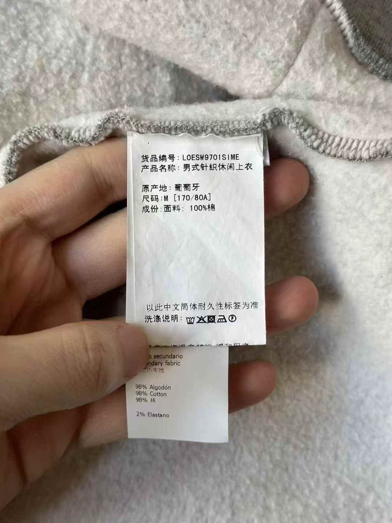 Loewe Embroidered Logo Hoodie