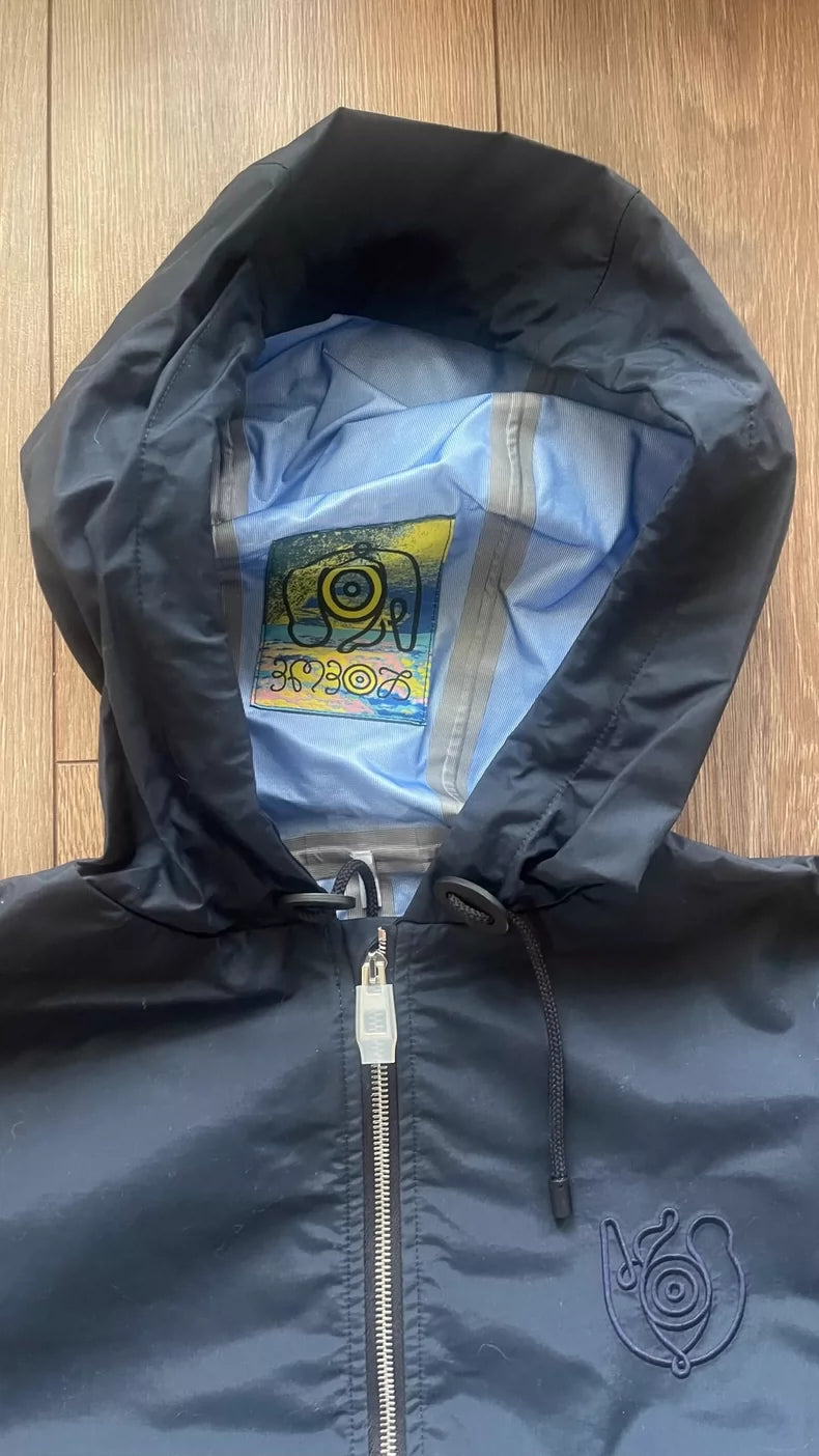 Loewe Eye Series Men's Hooded Trench Coat-yf