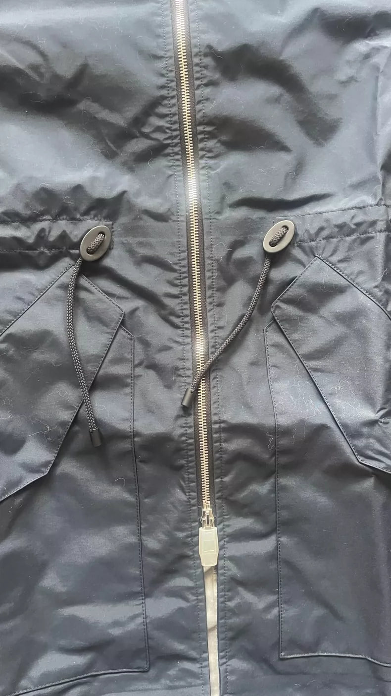 Loewe Eye Series Men's Hooded Trench Coat-yf