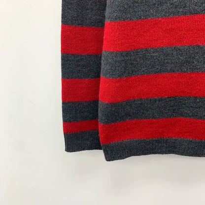 Loewe Striped Logo Embroidery Knit Sweater