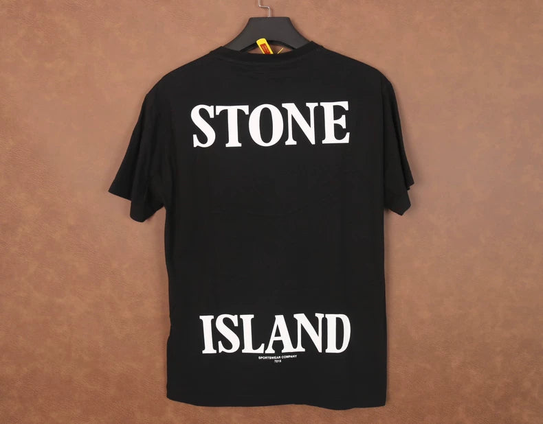 Stone Island Chest Embroidered Logo T-Shirt-yf