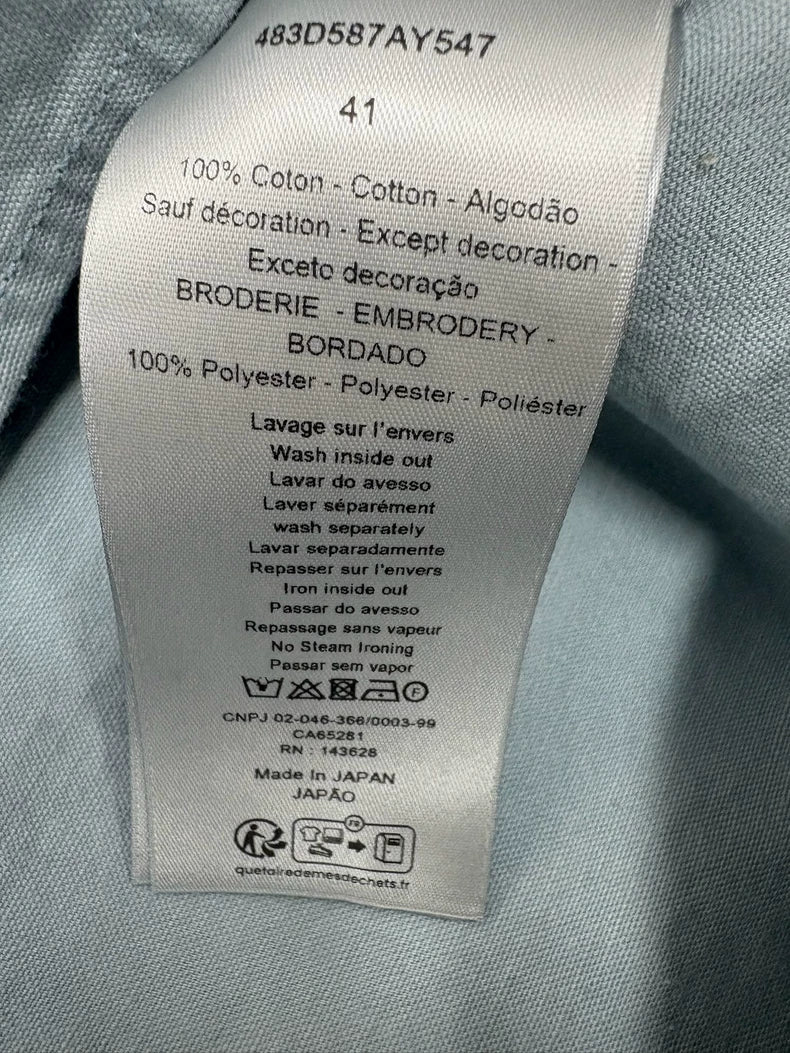 Dior Logo Embroidered Shirt
