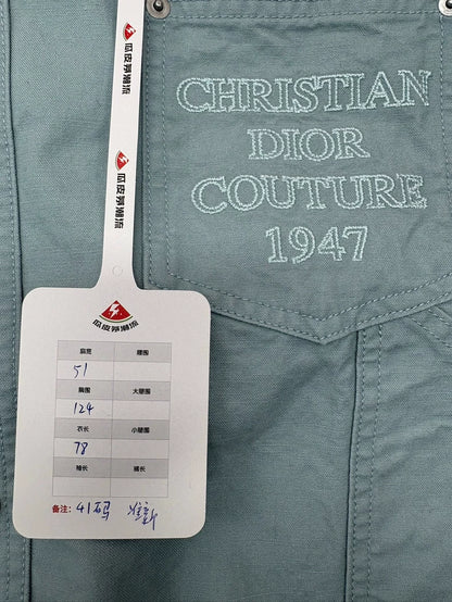 Dior Logo Embroidered Shirt