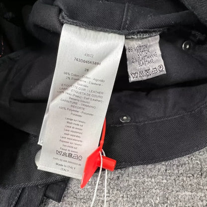 Dior Collaboration Patchwork Denim Pants