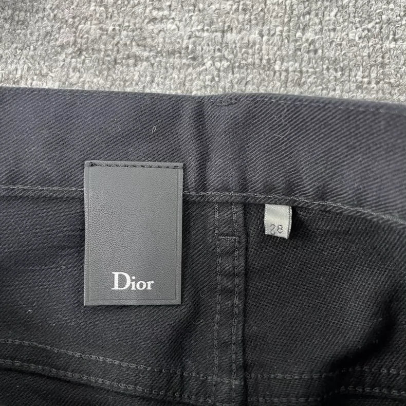 Dior Collaboration Patchwork Denim Pants