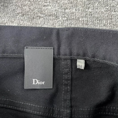 Dior Collaboration Patchwork Denim Pants