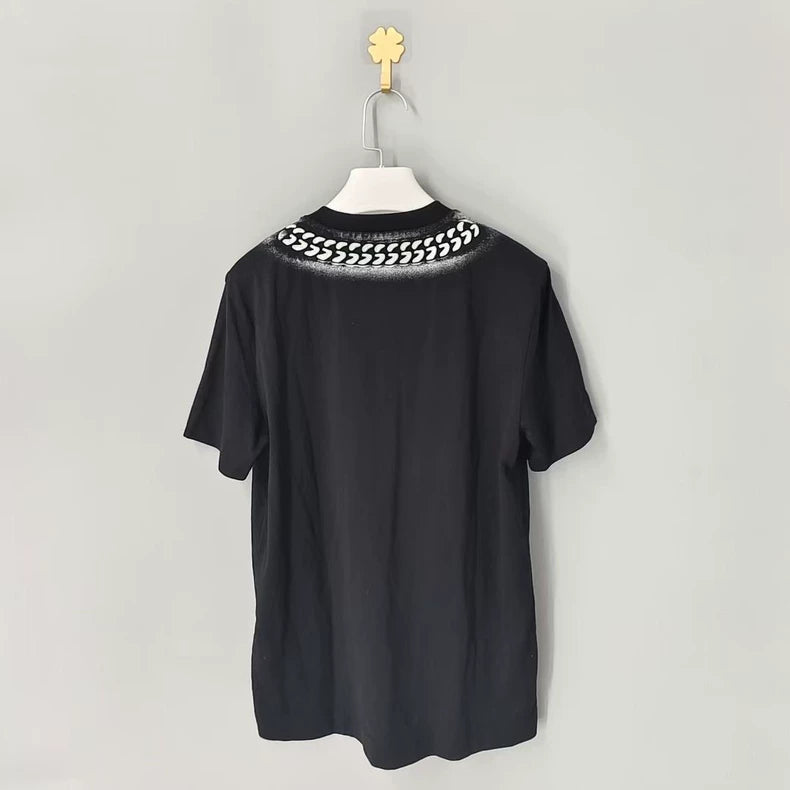 Givenchy Embellished Chain Short Sleeve Tee-yf
