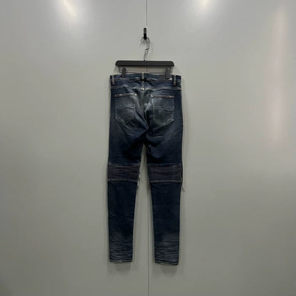 Amiri Vintage Blue Distressed Denim Pants