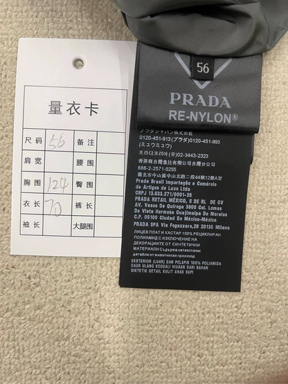 Prada Black Nylon Functional Jacket for Men