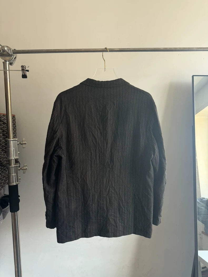 Unique Striped Woven Suit by Comme des Garçons