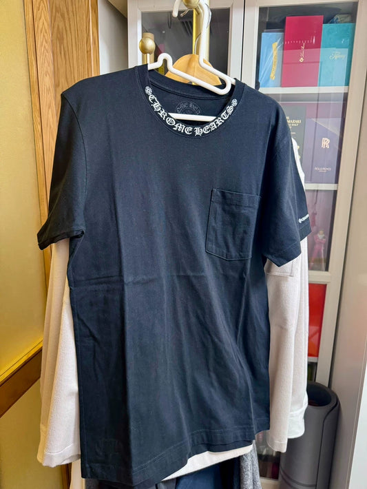 Chrome Hearts Short Sleeve Black T-Shirt