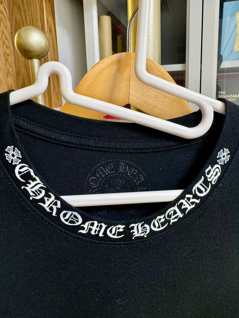 Chrome Hearts Short Sleeve Black T-Shirt