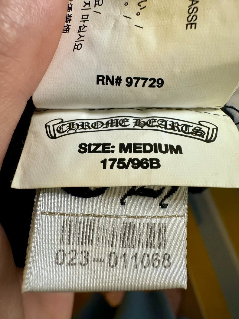 Chrome Hearts Short Sleeve Black T-Shirt