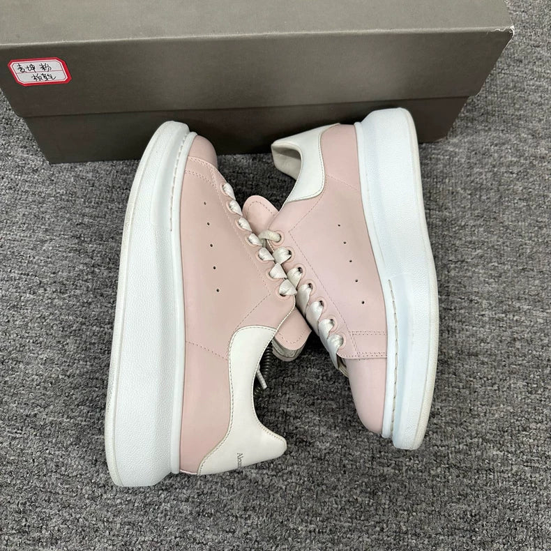 Alexander McQueen Thick Sole Sneakers Pink