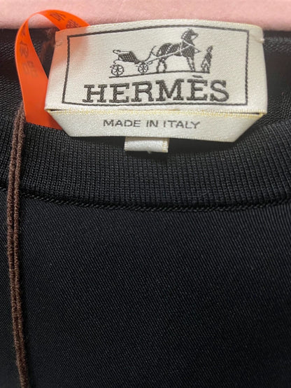 Hermes Long Sleeve Silk Pullover Sweater