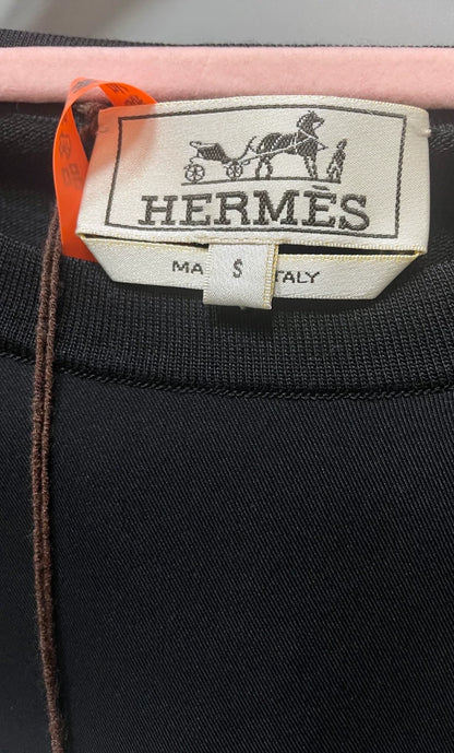 Hermes Long Sleeve Silk Pullover Sweater