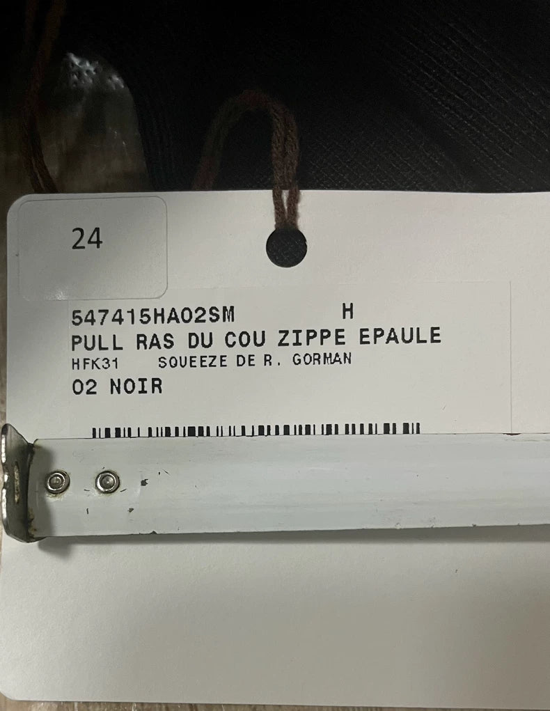 Hermes Long Sleeve Silk Pullover Sweater