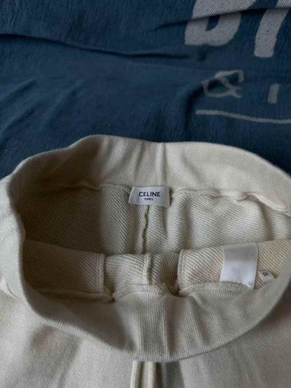 Celine Embroidered Shorts in Light Color