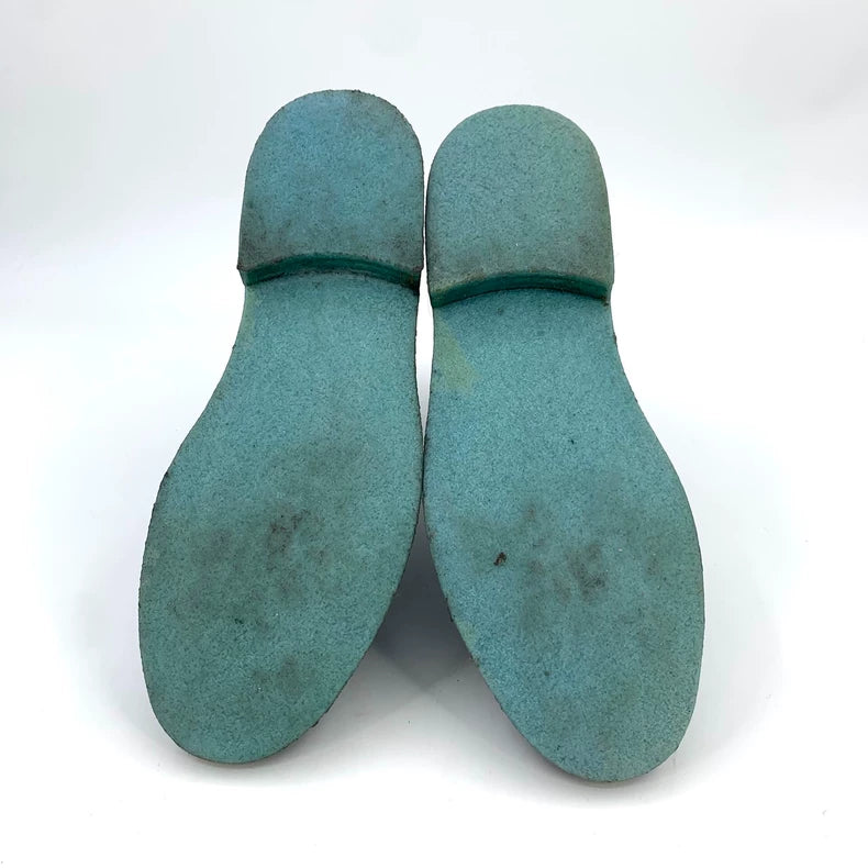 Bottega Veneta Blue Suede Chelsea Boots