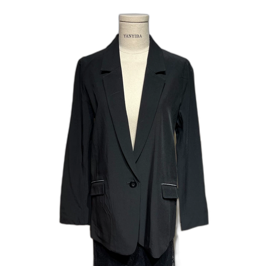 Vintage Black Stylish Women's Blazer
