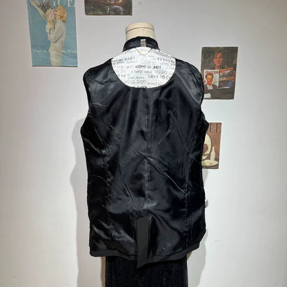 Vintage Black Stylish Women's Blazer