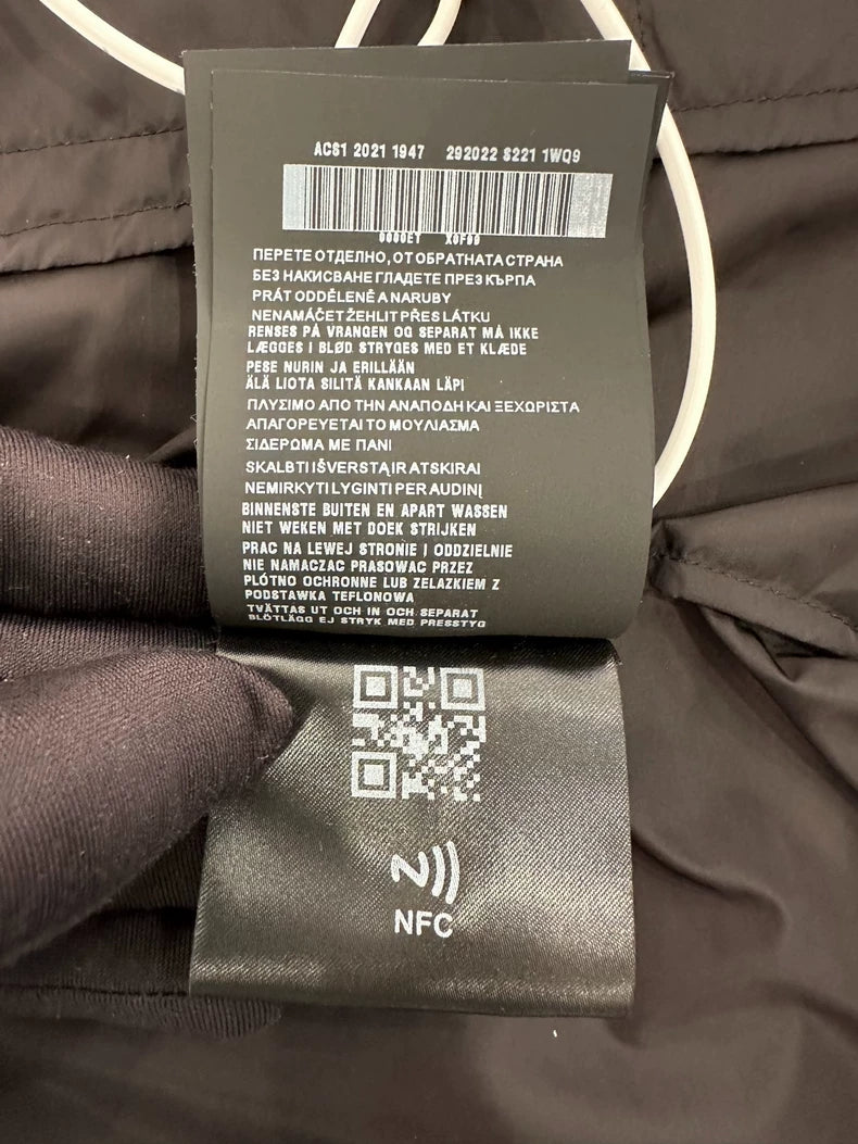 Prada Black Logo Hooded Jacket for Women