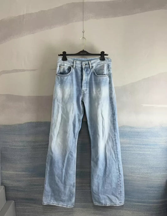 Acne Studios Blue Denim Pants