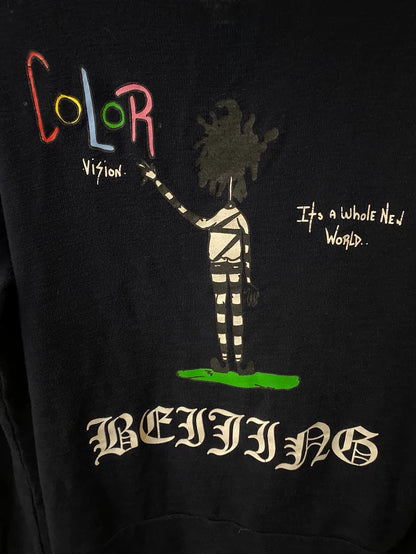 Chrome Hearts Black Zipper Hooded Sweatshirt