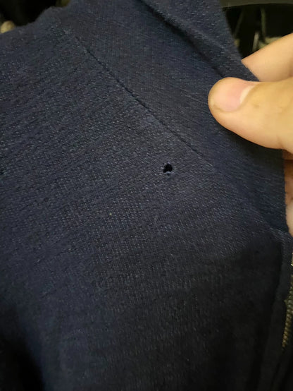 Chrome Hearts Black Zipper Hooded Sweatshirt