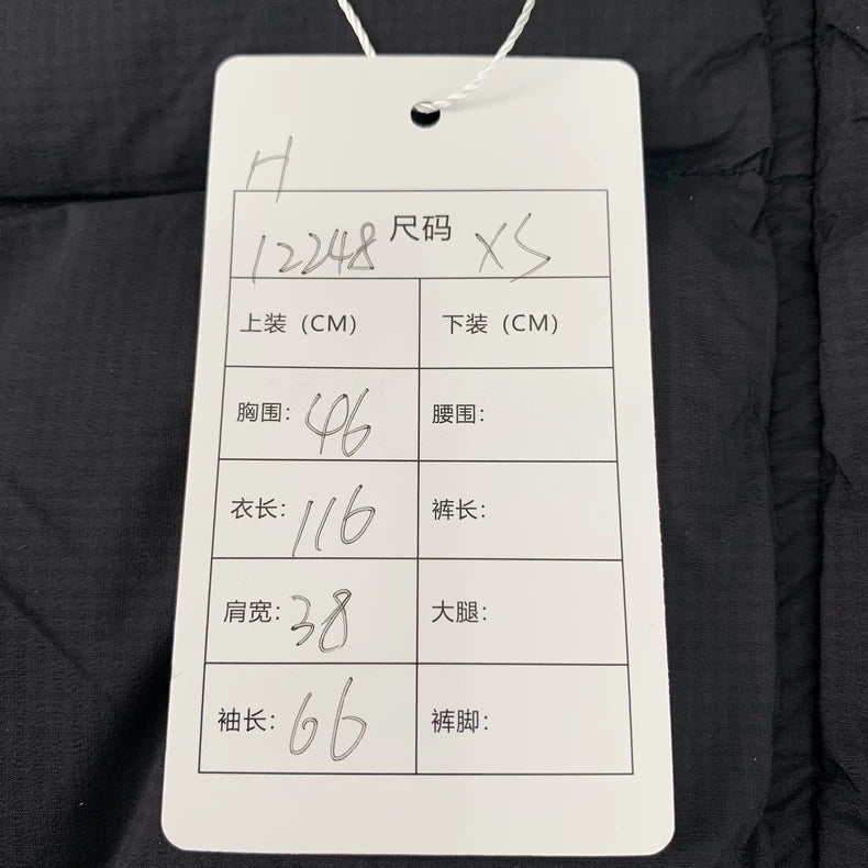 Canada Goose Black Long Down Jacket Hooded