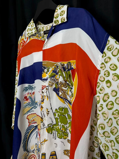 Comme des Garcons 91SS Silk Scarf Shirt