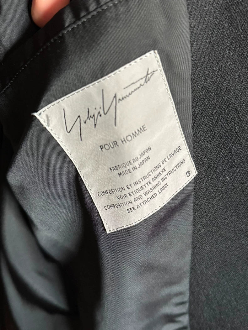 Yohji Yamamoto 09AW Leather Jacket