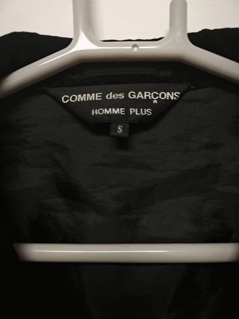 Comme des Garcons 11AW Black Velvet Coat