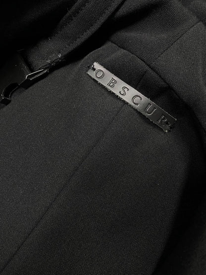 Obscur Dark Avant-Garde Outerwear Jacket