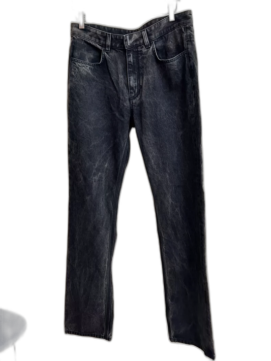 Givenchy Black Washed Denim Pants