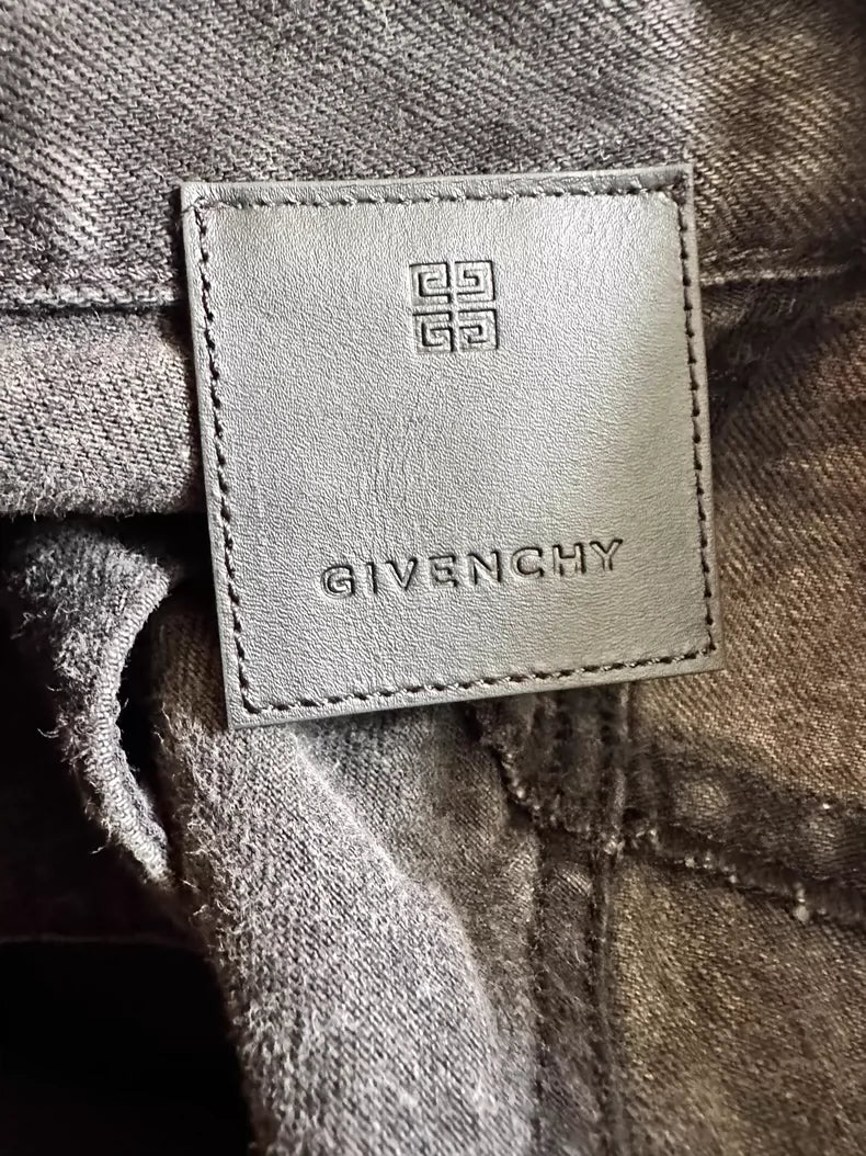 Givenchy Black Washed Denim Pants