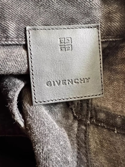 Givenchy Black Washed Denim Pants